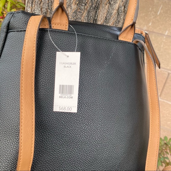 Kim Rogers New Black Brown Backpack Purse Bag main image 4